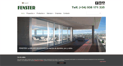 Desktop Screenshot of fenster.es